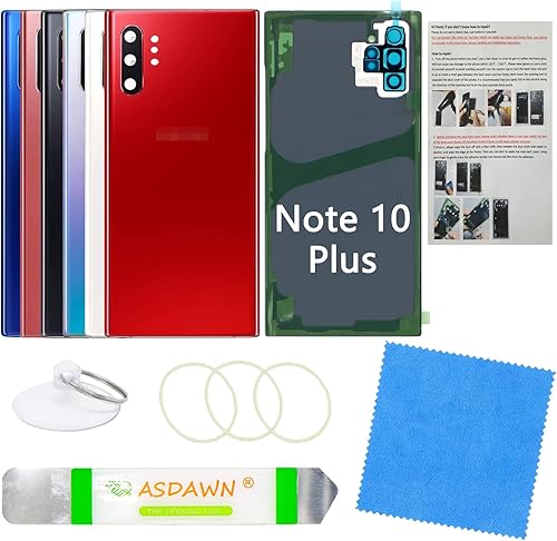 Miniatura 111 de Galaxy Note 9 - Carcasa de repuesto para Samsung Galaxy Note 9 con lente de cámara preinstalada+manual de instalación