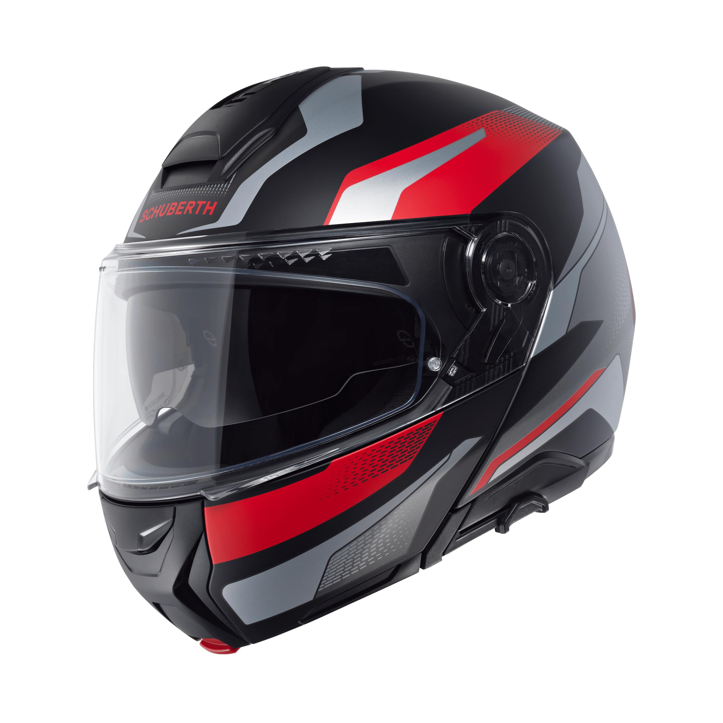 SCHUBERTH Concept Çene Açılır Motosiklet Kaskı-Tracer Red-63-XXL