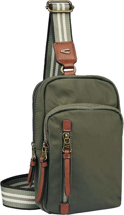 camel active Women's Shoulder Bag, Khaki, M