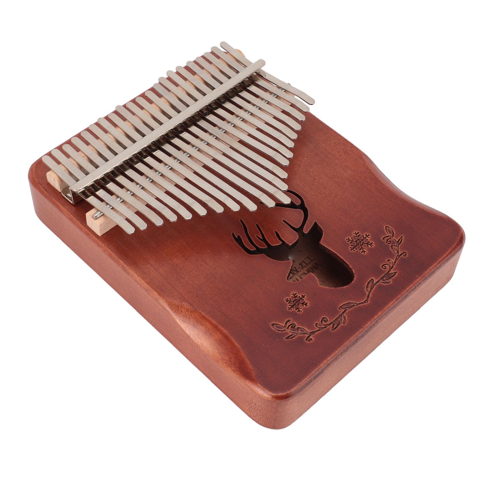 Kalimba Thumb Piano, Wygodna Konstrukcja, Doskonała jakość Dźwięku, Zaawansowane Grawerowanie, łatwe do Nauczenia się Dzięki Nutom Klawiatury, Idealny dla Początkujących