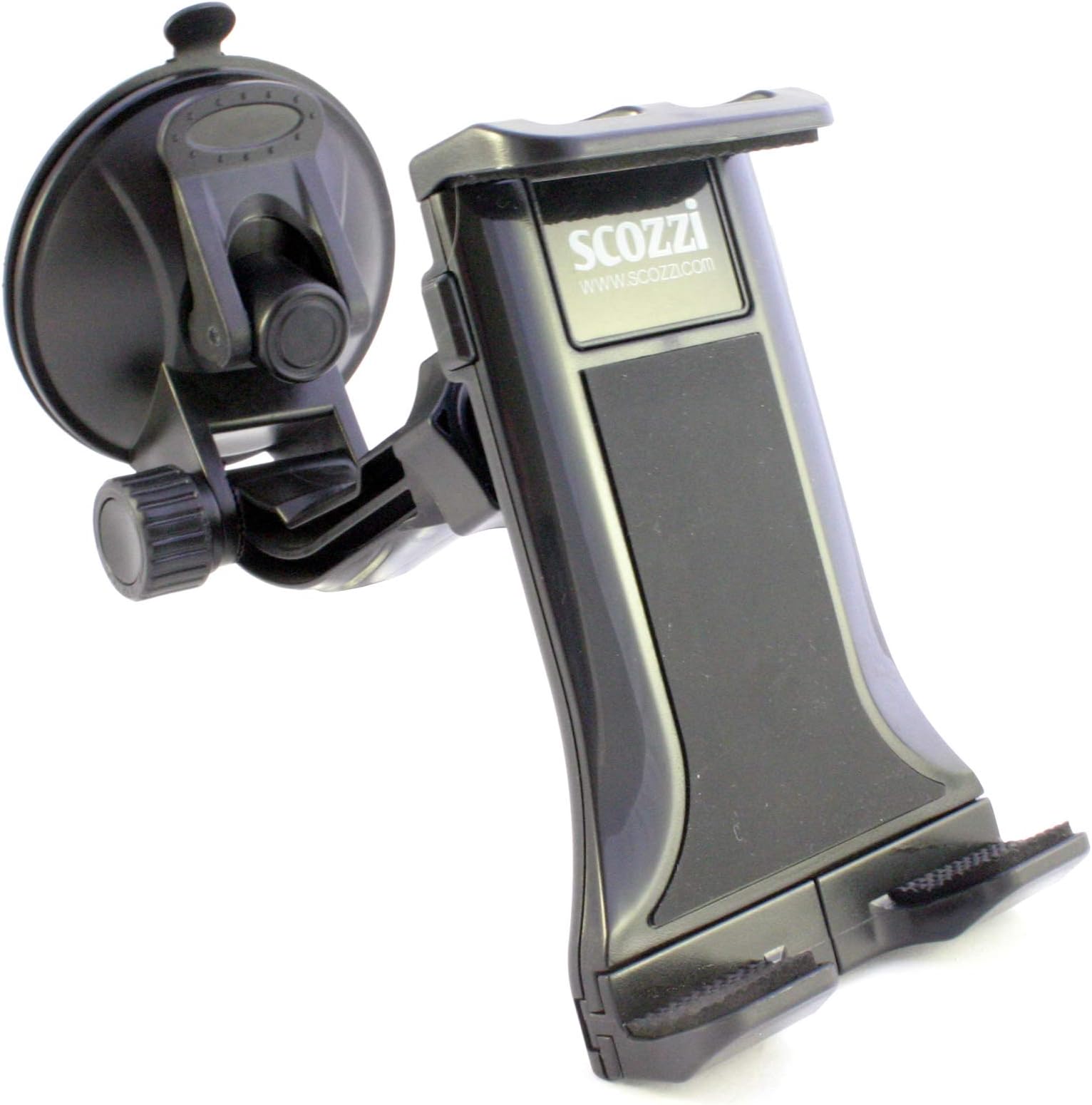 scozzi 360° car mount holder for [MICROSOFT Lumia 1330 950 650 640 550 540 535 532 435 430 Kin Two TWOm | XL LTE Dual SIM | Surface 2 + more]