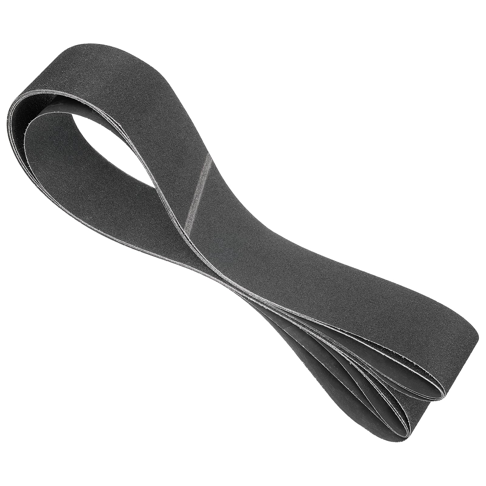 Kozelo 3 Pack Sanding Belts 100mm x 2692mm 80 Grit Silicon Carbide Abrasive Belt Sander Paper for Belt Sander Metal Grinding Wood Working Weld Rust Removal