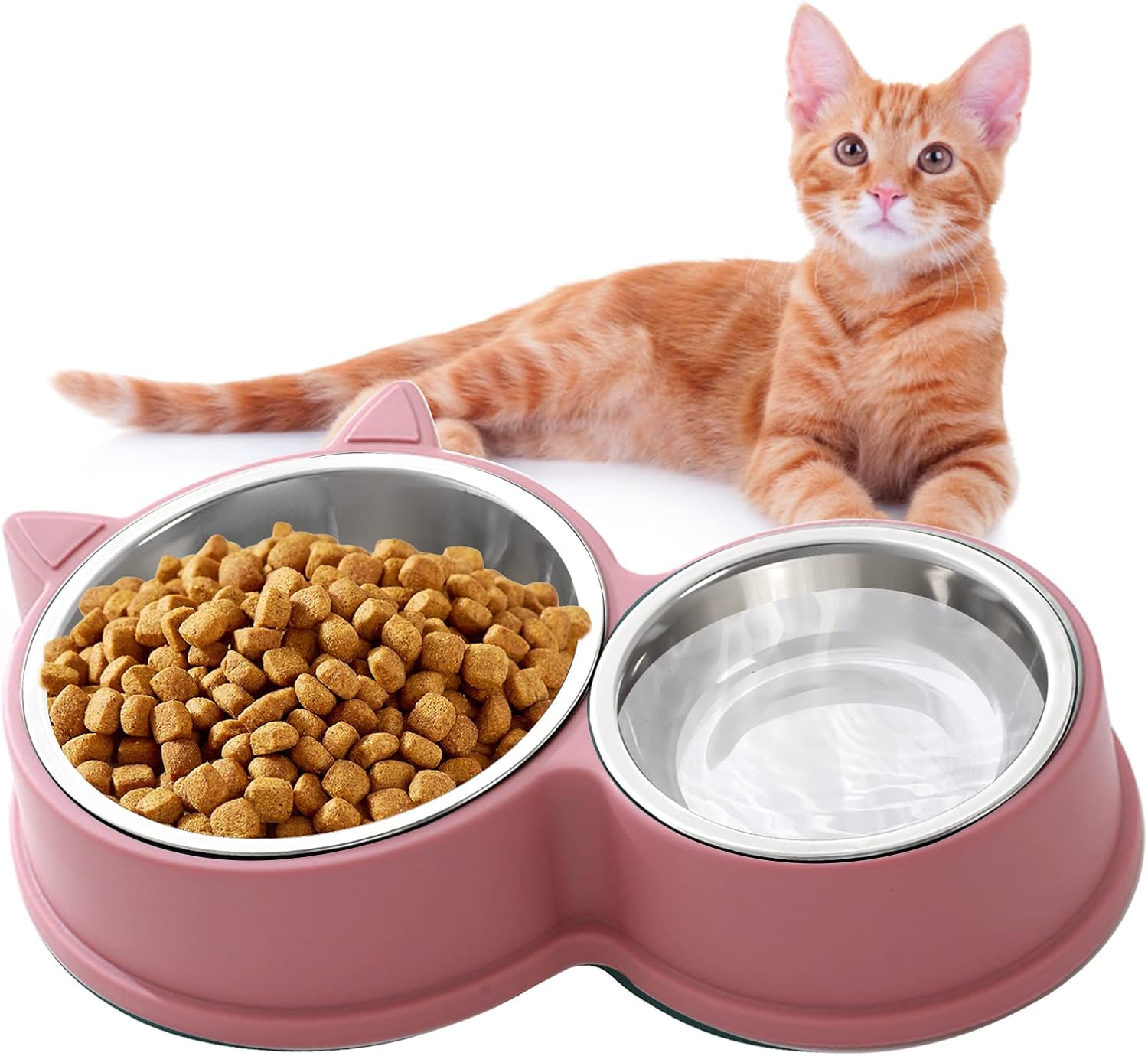 Gamelle Double en Acier Inoxydable pour Chat : Avis et Test Complet de la Mangeoire et Abreuvoir pour Chiot (Rose) Gamelle Double en Acier Inoxydable pour Chat : Avis et Test Complet de la Mangeoire et Abreuvoir pour Chiot (Rose)