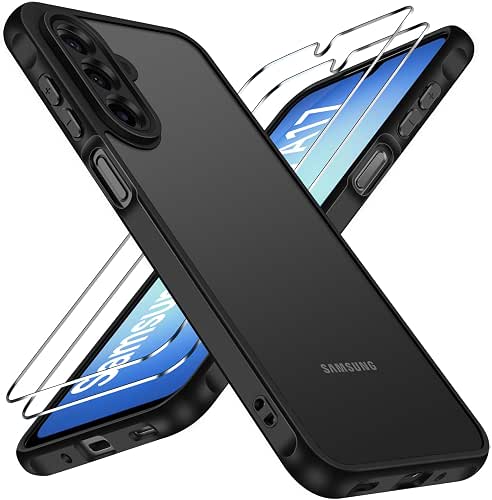 ivoler 3-in-1 Case for Samsung Galaxy A17 5G 6.7", Black