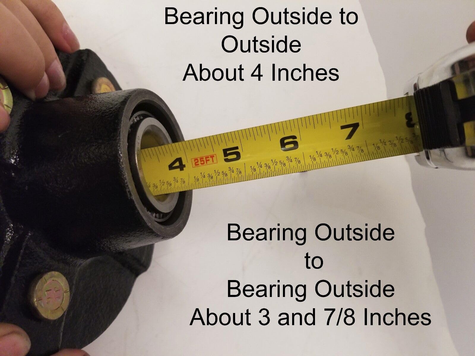 Everything for trailers, RVs and trucks and more - Build your own 2000# 4 x 4 Hubs Trailer For Axle Kit with Square Spindles SET OF 12 (FS1XN-3351)
