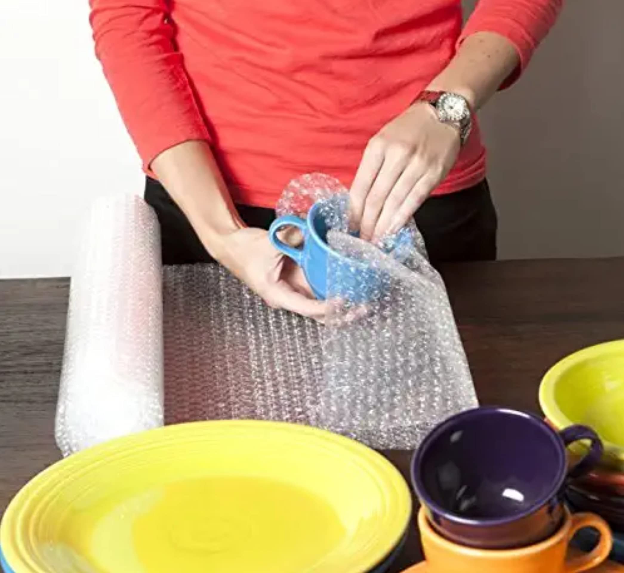 Tanzima Air Bubble Wrap Packing Roll for Safety, Multipurpose Packing Needs, 1 Feet Wide, 10 Meter length 1