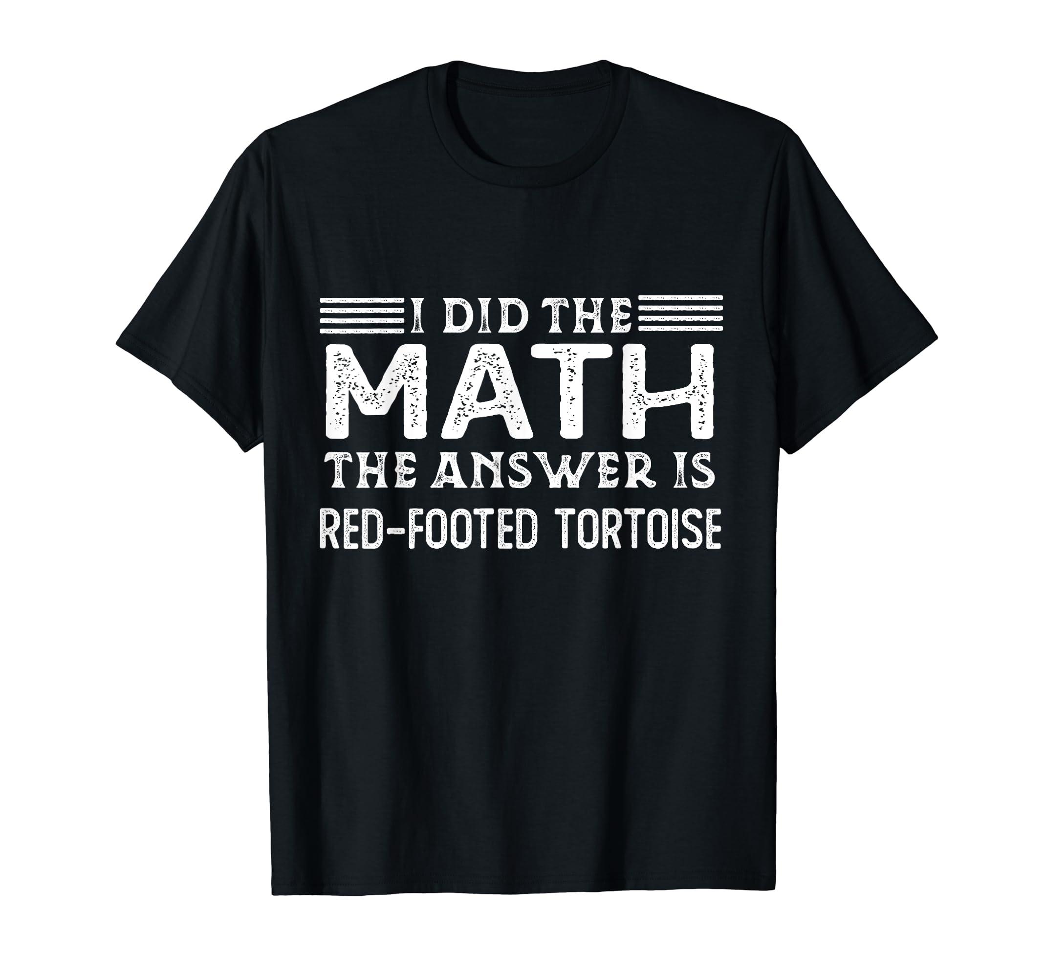 The Answer Is Red Platy Funny Math Teacher Student T-Shirt
