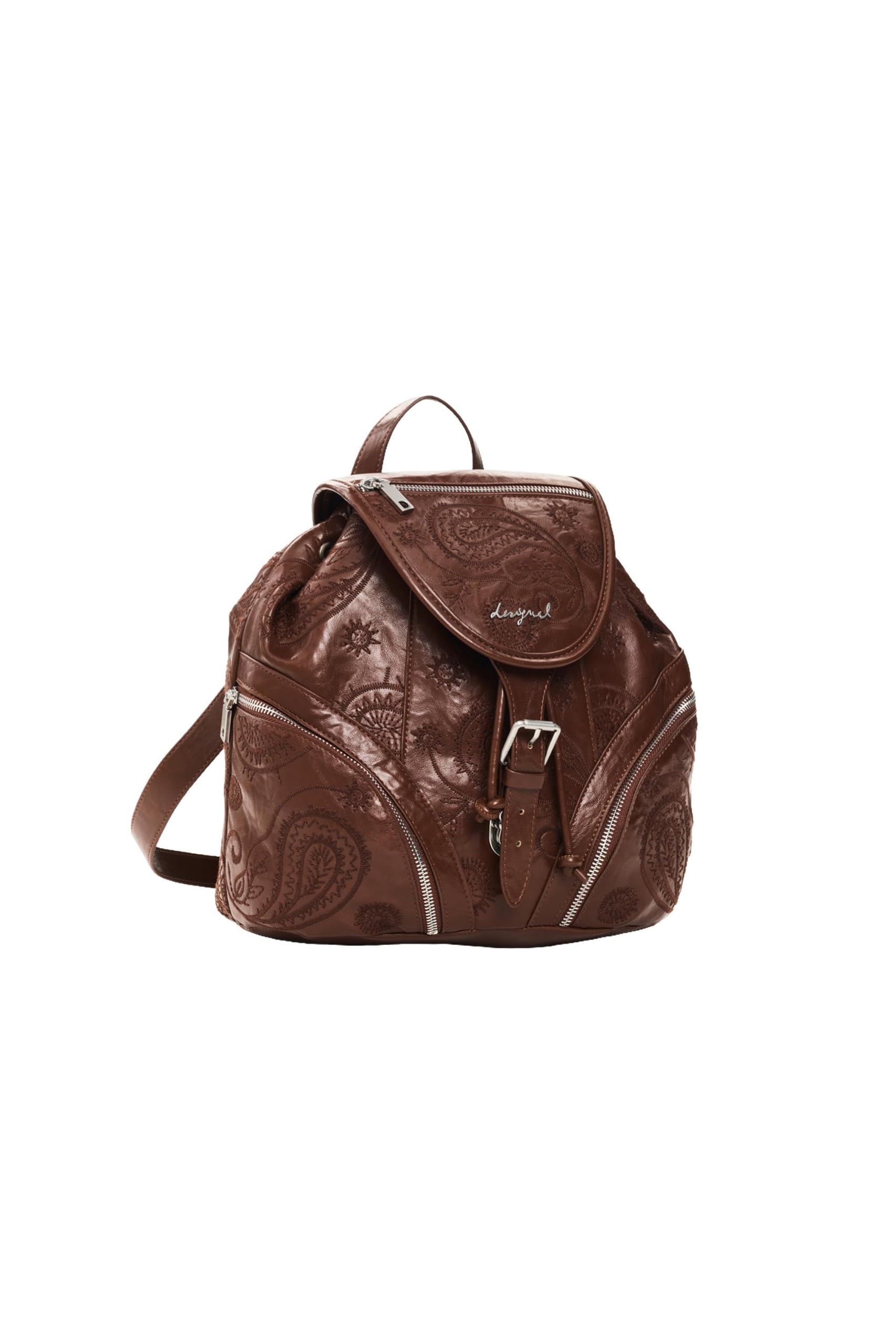 Desigual Backpack Woman Brown One size