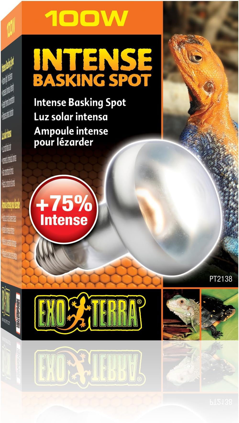 Hagen FOCO EXO TERRA SUN GLO TIGHT BEAM 100W Productos