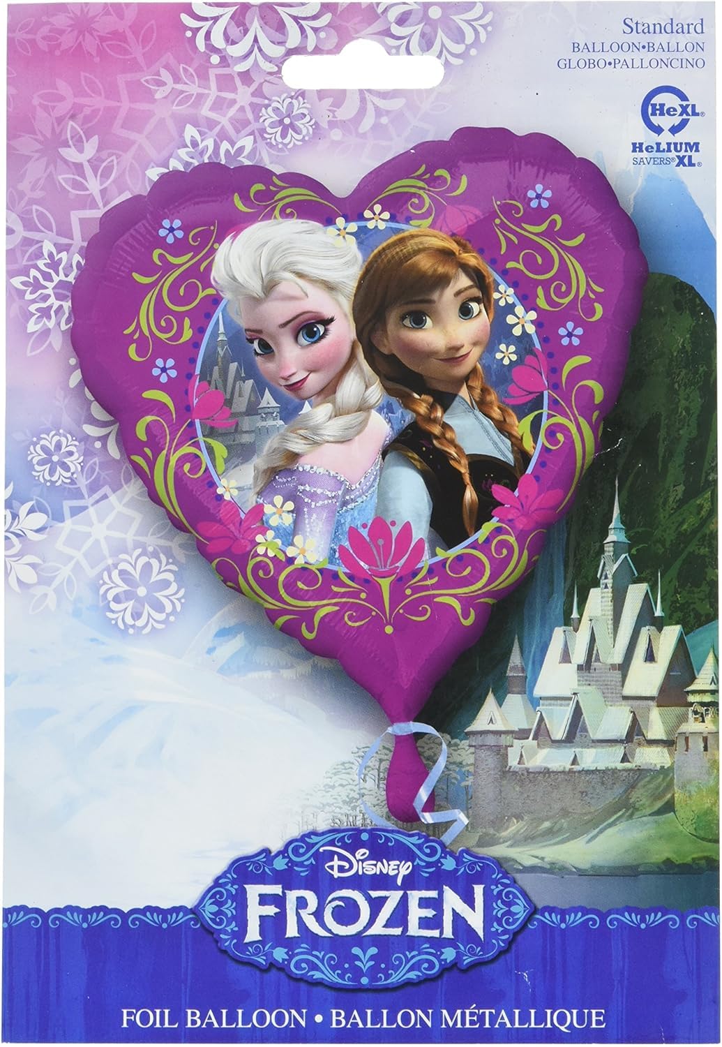 Amscan Frozen 2 Folienballon – Nokk Pferd, 58x96 Cm, Mit Helium Befüllbar, Für Kinderpartys