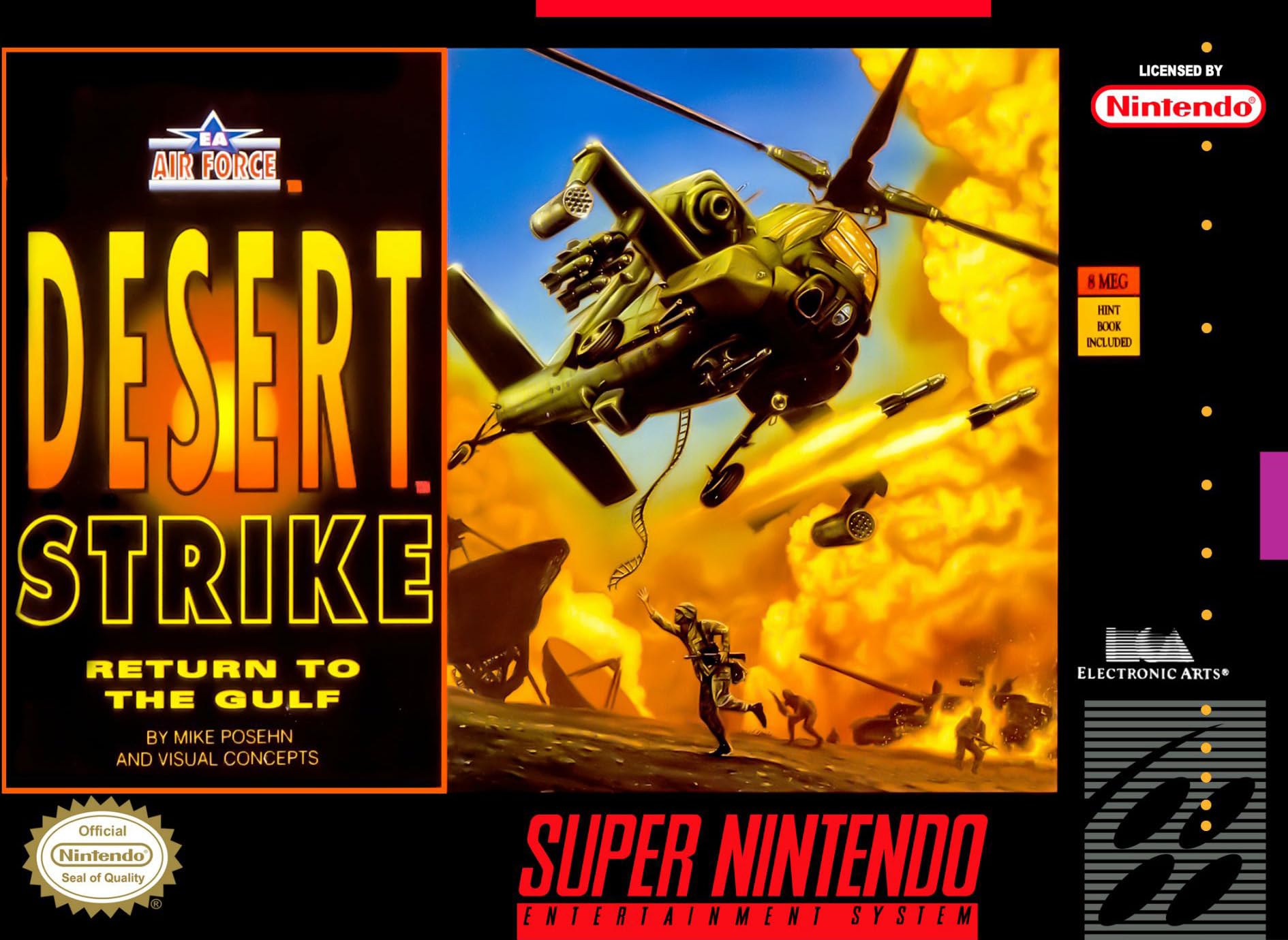Desert Strike - Nintendo Super NES (Renewed): Super Nintendo