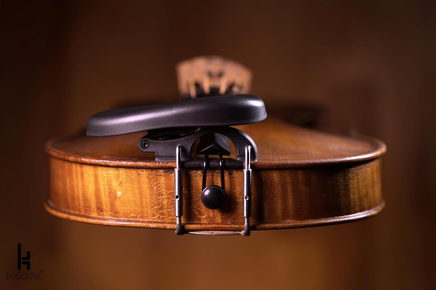 kréddle Fully Adjustable CHIN REST - Violin Center Mount