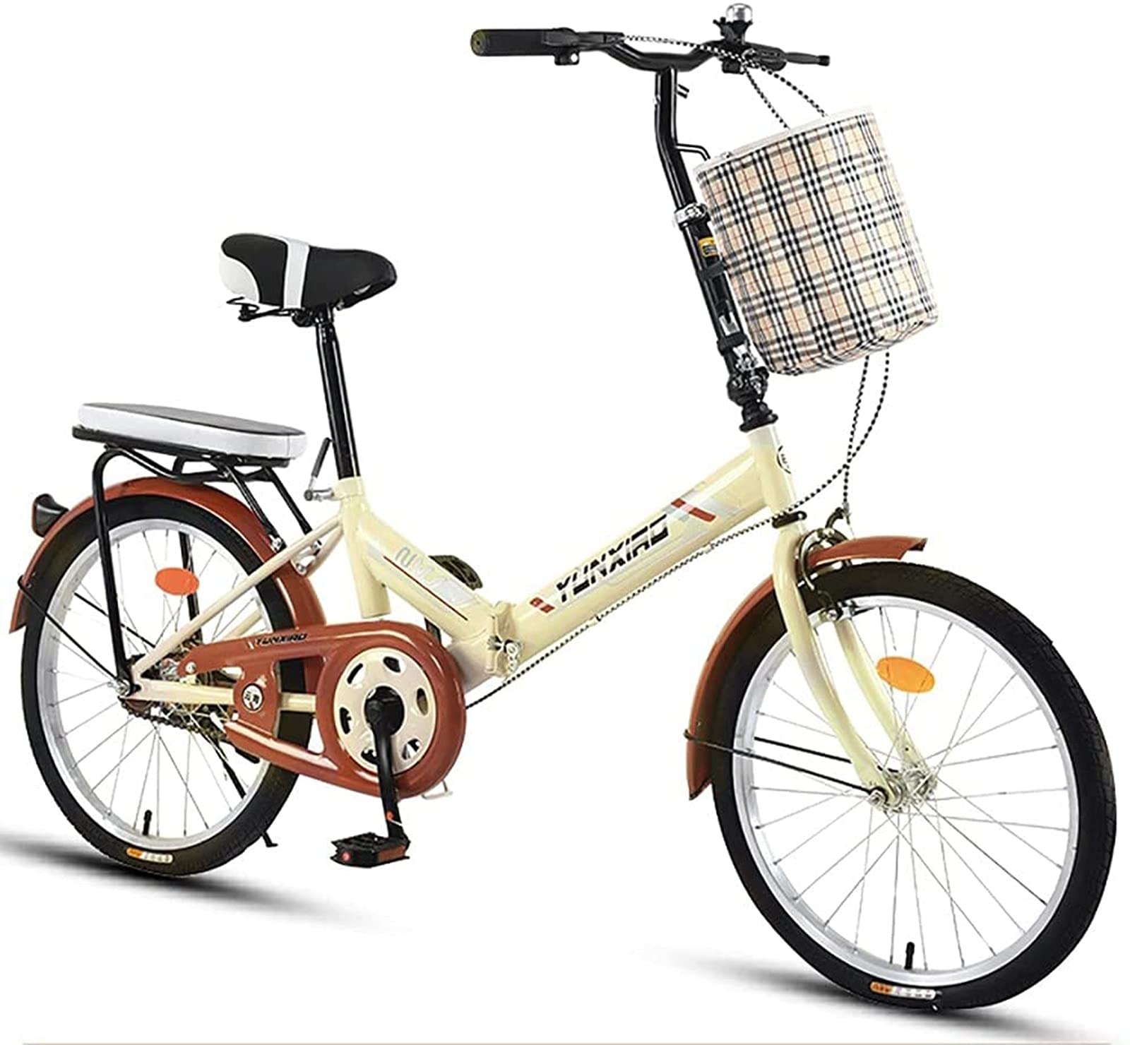 Faltrad Für Erwachsene 20-Zoll-Faltrad Mit Variabler Geschwindigkeit Faltbare Herren-Damen-Fahrräder, Geeignet Für Outdoor-Ausflüge E,20 in