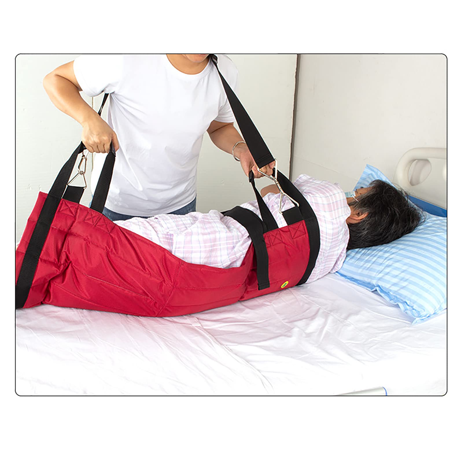 Tabla de deslizamiento para escaleras de elevación de pacientes, cinturón de transferencia, silla de evacuación de emergencia para transferencia, cinturón de seguridad para silla de ruedas, arnés d