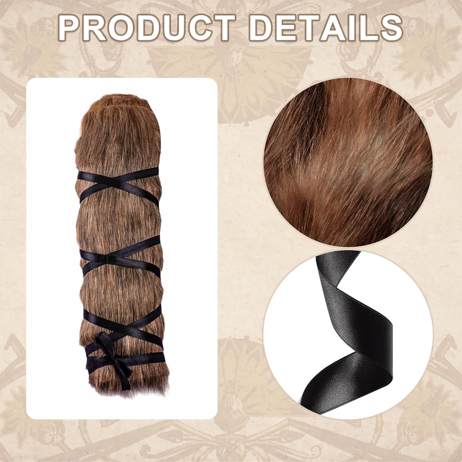 Faux Fur Leg Warmers, Fur Boot Covers, Furry Viking Costume Women and Men Medieval Barbarian Cosplay