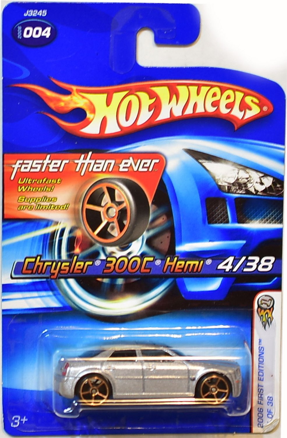 Amazon.com: Mattel Hot Wheels 2006 1:64 Scale Silver Chrysler 300C