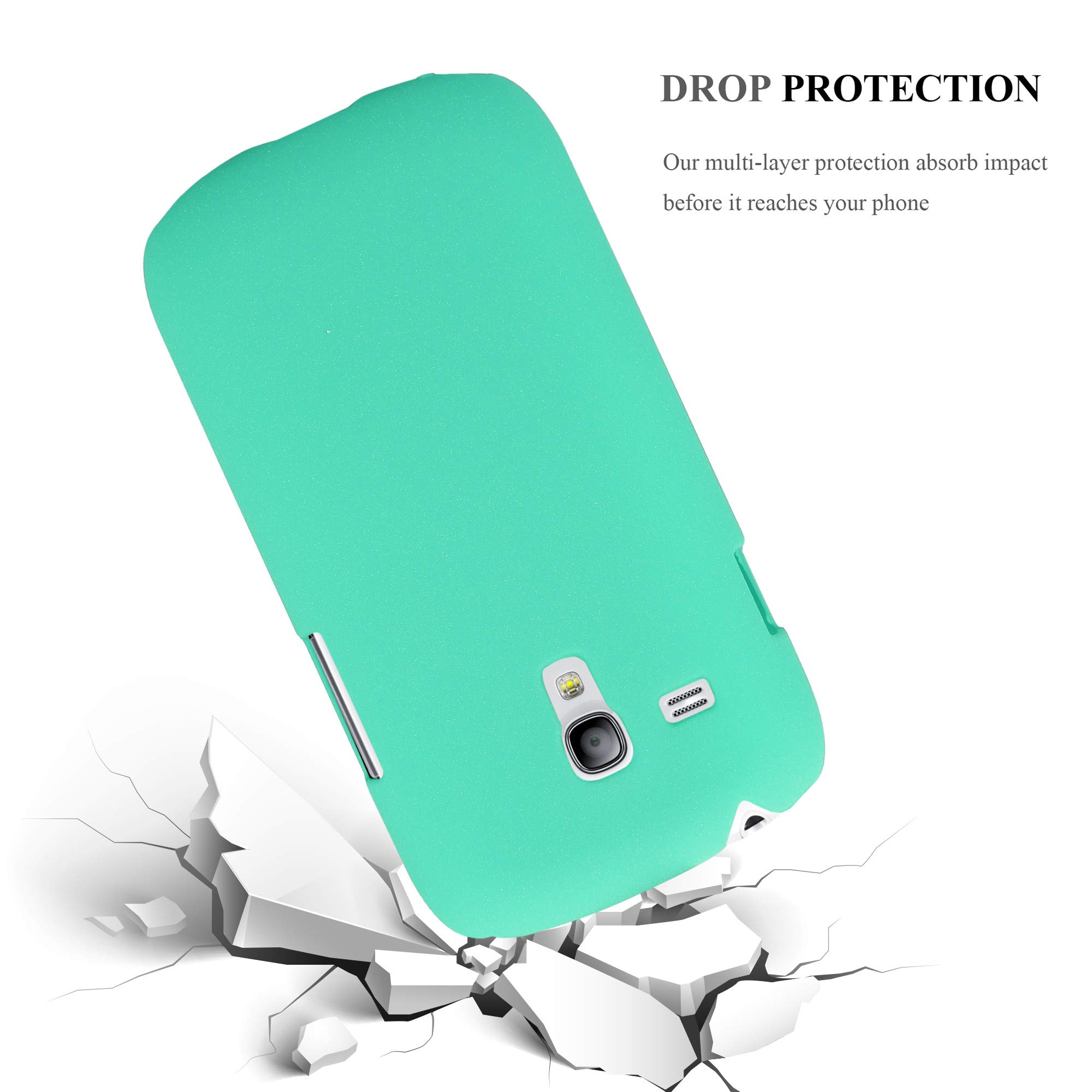 Cadorabo Custodia Rigida Per Sony Xperia T3 – Colore Frosty Verde – Sottile E Antiurto
