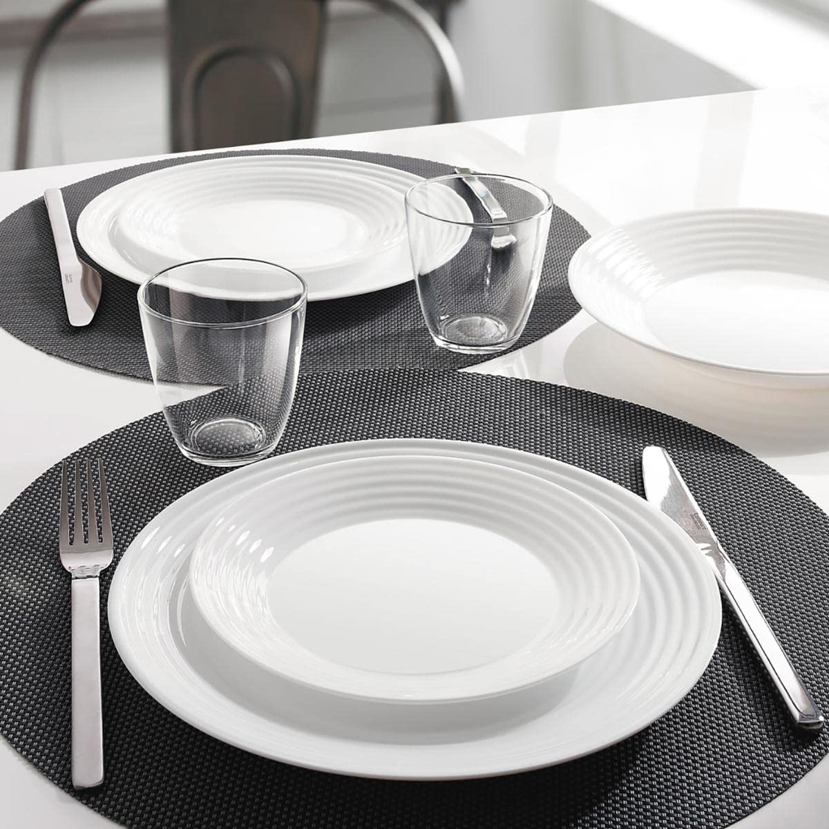 Harena-flora-nymph Glasgeschirr-Set, 6 Gläser, 24, 6 Personen, 48-teilig