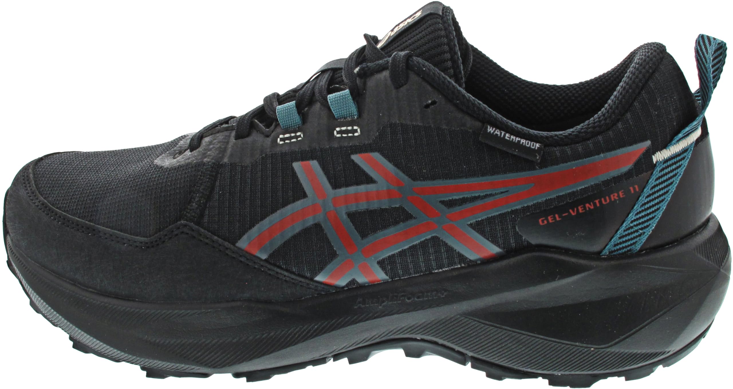 Asics Men's Gel-Venture 11 Waterproof Trail Running Shoes - Black - 11 (46.5)