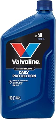 Valvoline Protección Diaria Aceite de motor convencional SAE 50, 1 cuarto de galón