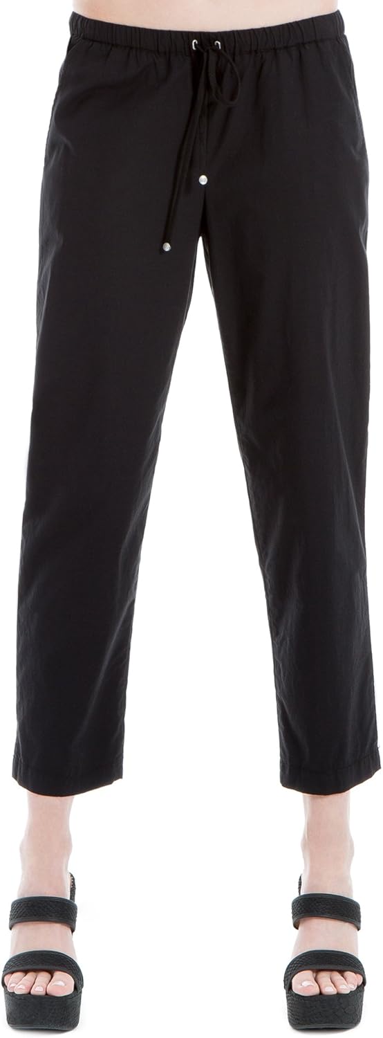 Max Studio Side-Stripe Pants Black/White