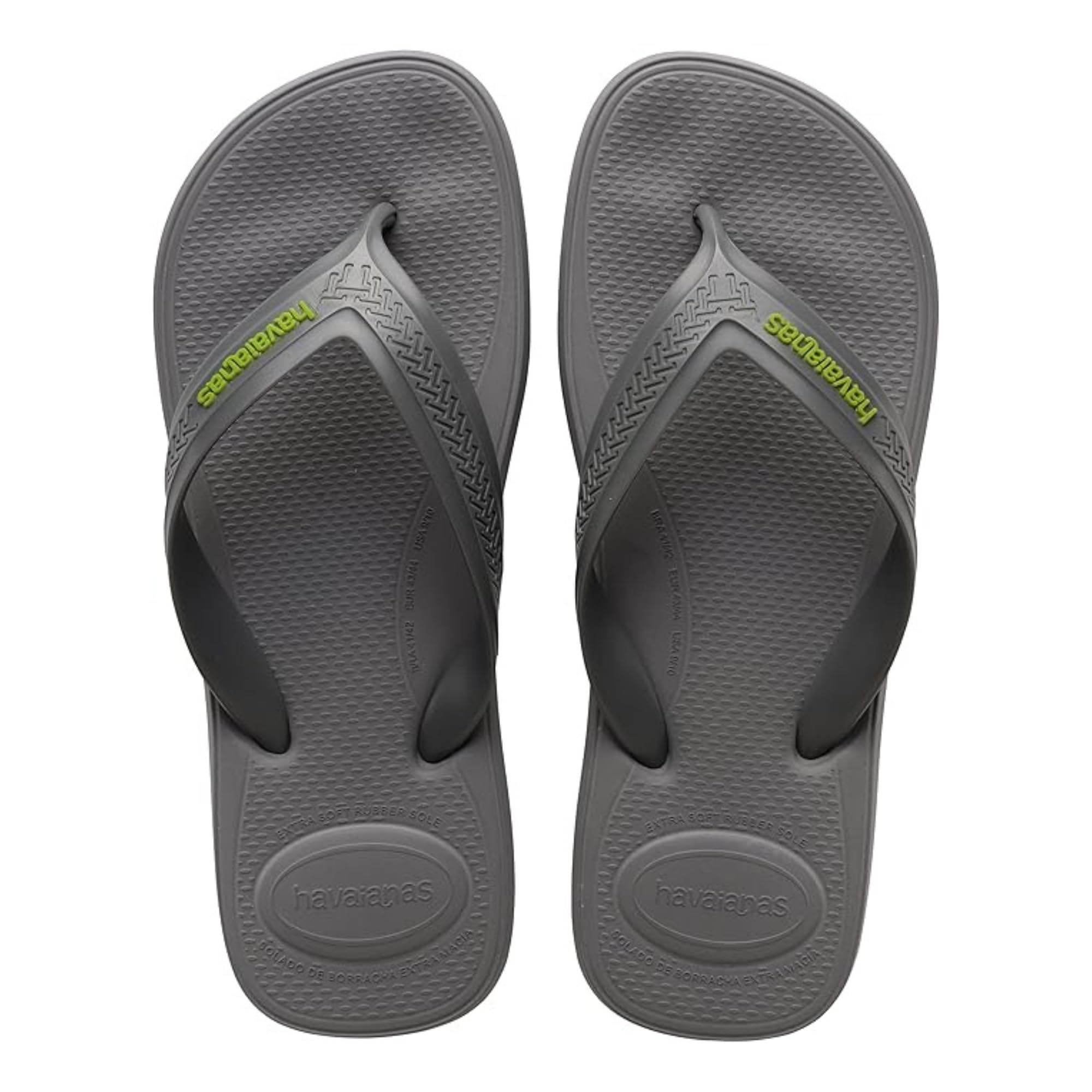 Havaianas Top Max Comfort Men FlipFlop Steel Grey 5.5/6 UK