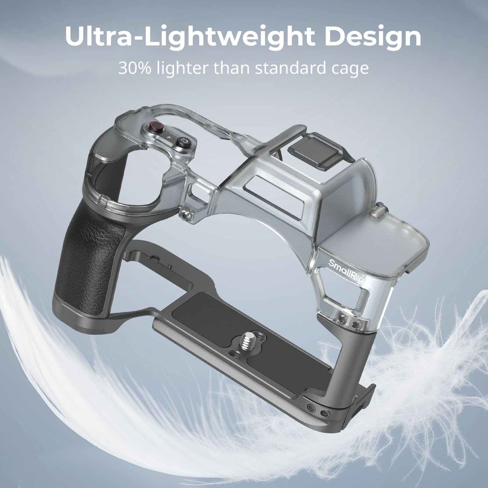 SmallRig A7 IV Hybrid Modular Cage Tylko dla Sony A7 IV, Futerał na aparat Full-Cover Protection z ergonomicznym uchwytem i zintegrowaną płytką do Arca-Swiss - 4798