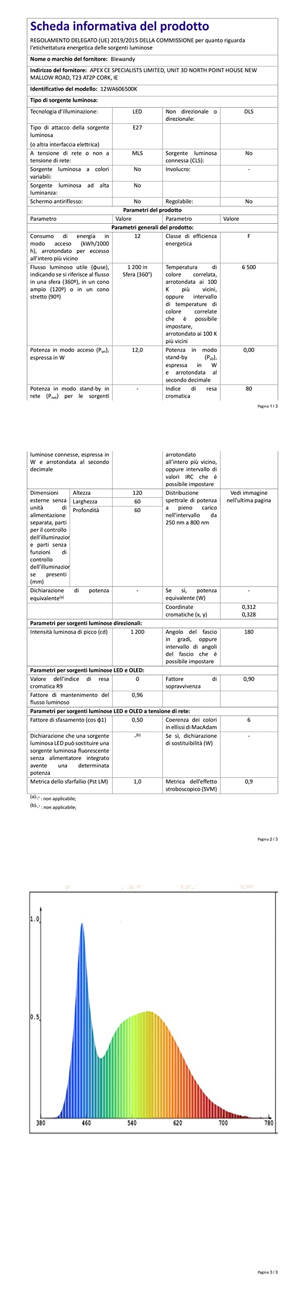 Lampadina LED E27 15W EXTRASTAR | Equivalente 120W, Luce Bianca Fredda 6500K | Pacco Da 6 Pezzi - Foto 9