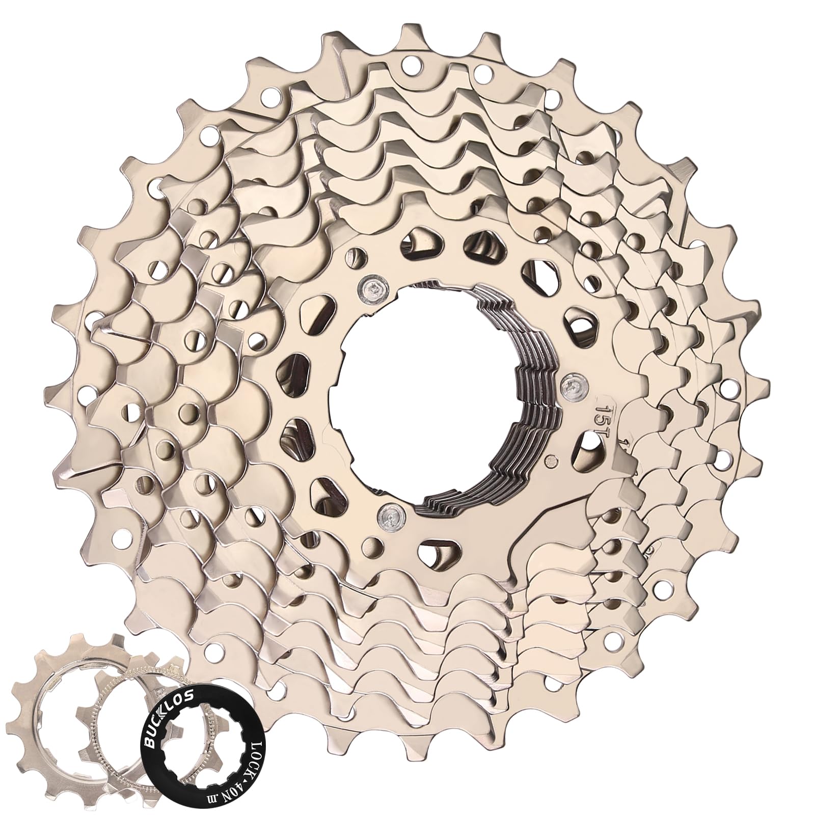 AEYINO Cassette 9 Speed 11-28T,Bicycle Freewheel Fit Mountain Bike/Road Bike/XC/DH/AM,Compatible with Shimano Sram