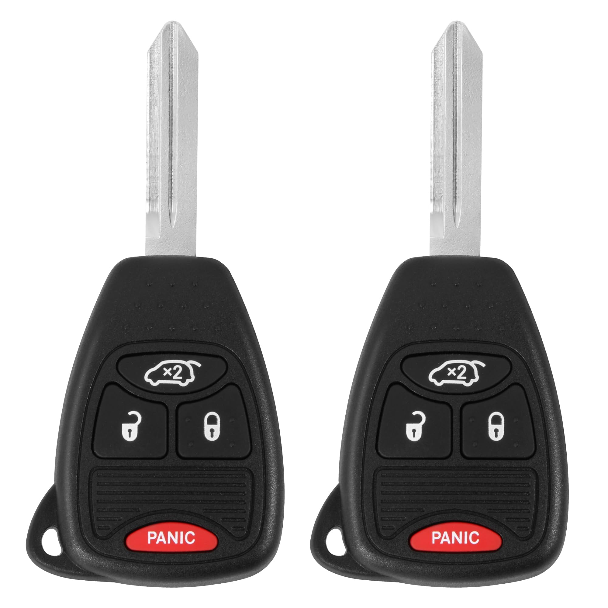 VOFONO Key Fob Remote Fits for 04-09 Chrysler Aspen 06-07 Dodge Ram Charger 06-16 Jeep Wrangler 05-07 Jeep Cherokee FCC ID: M3N5WY72XX OHT692427AA (