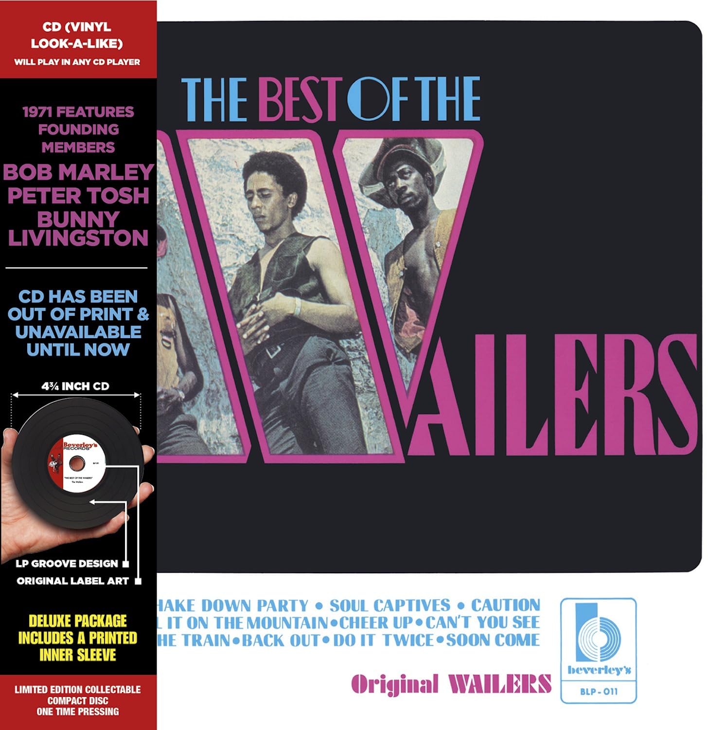 The Best Of The Wailers (Vinyl Replica Cd)