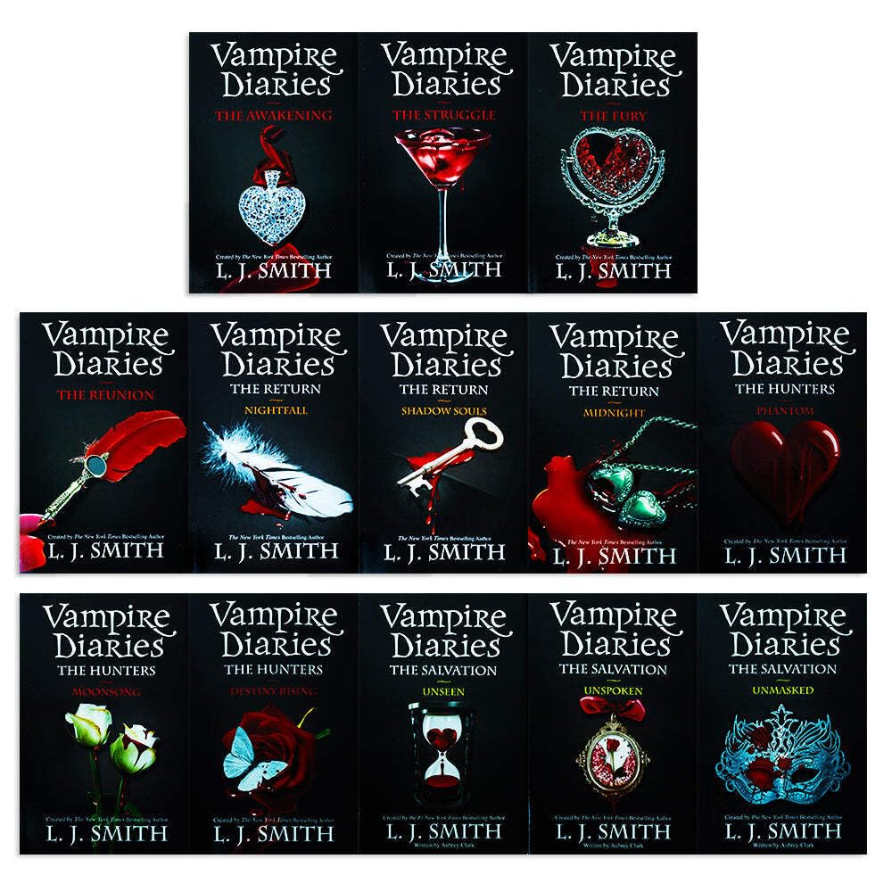 Vampire Diaries The Complete Collection Books 1 - 13 Box Set by L. J. Smith product thumbnail 3