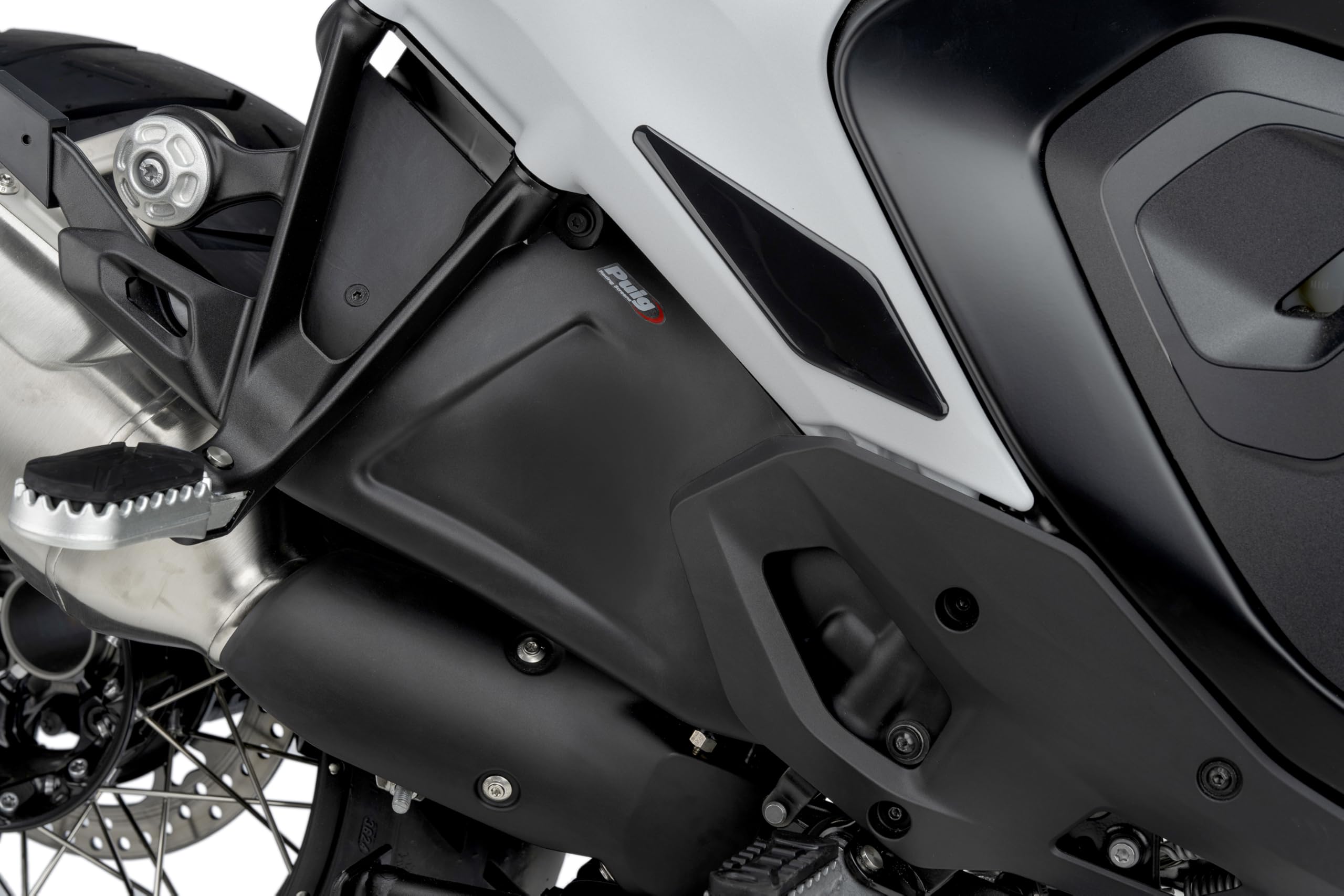 Puig Rear Lower Wind Deflectors | Matte Black | BMW R1300GS 2023>Current