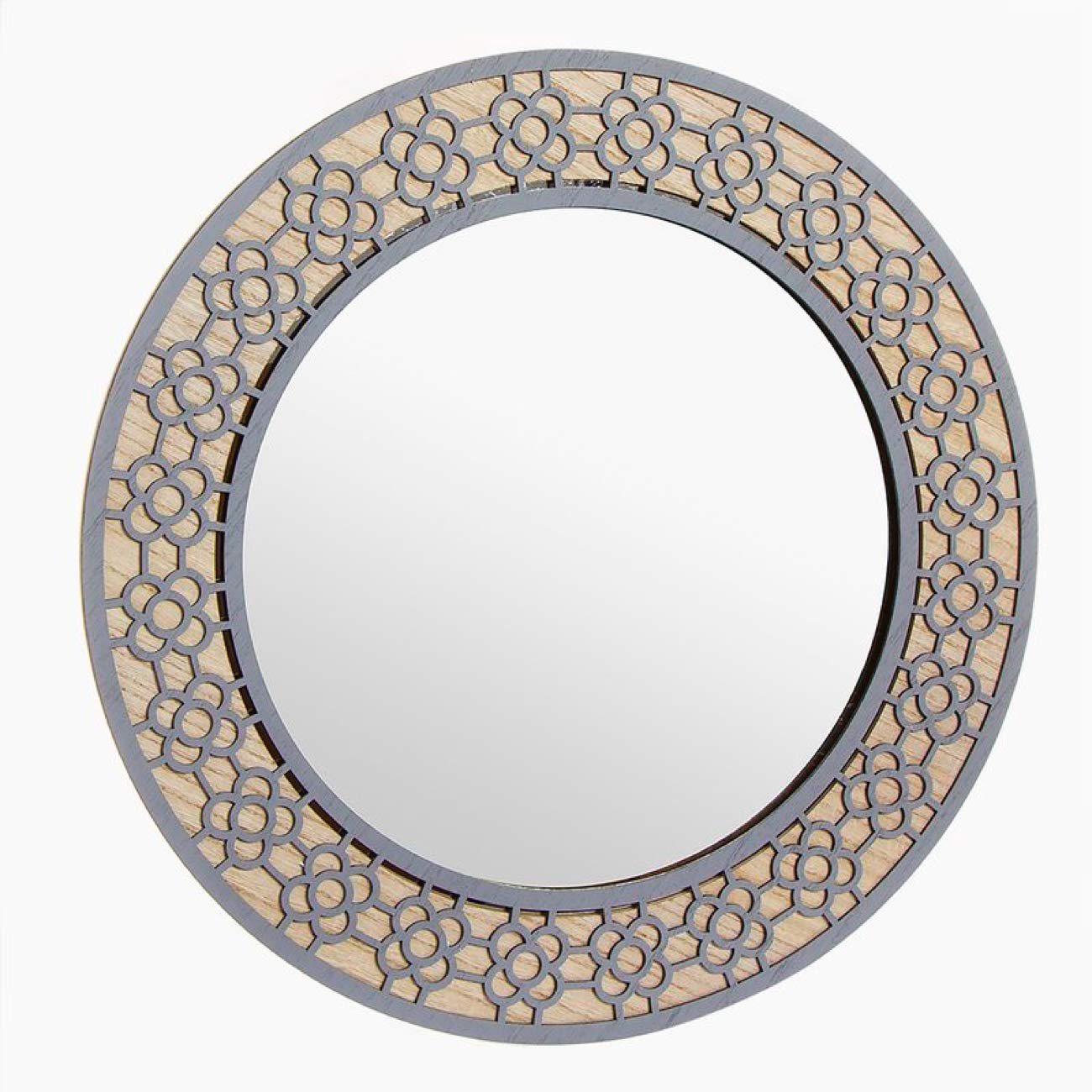 Vidal Regalos Espejo Pared 50 cm Panot Madera