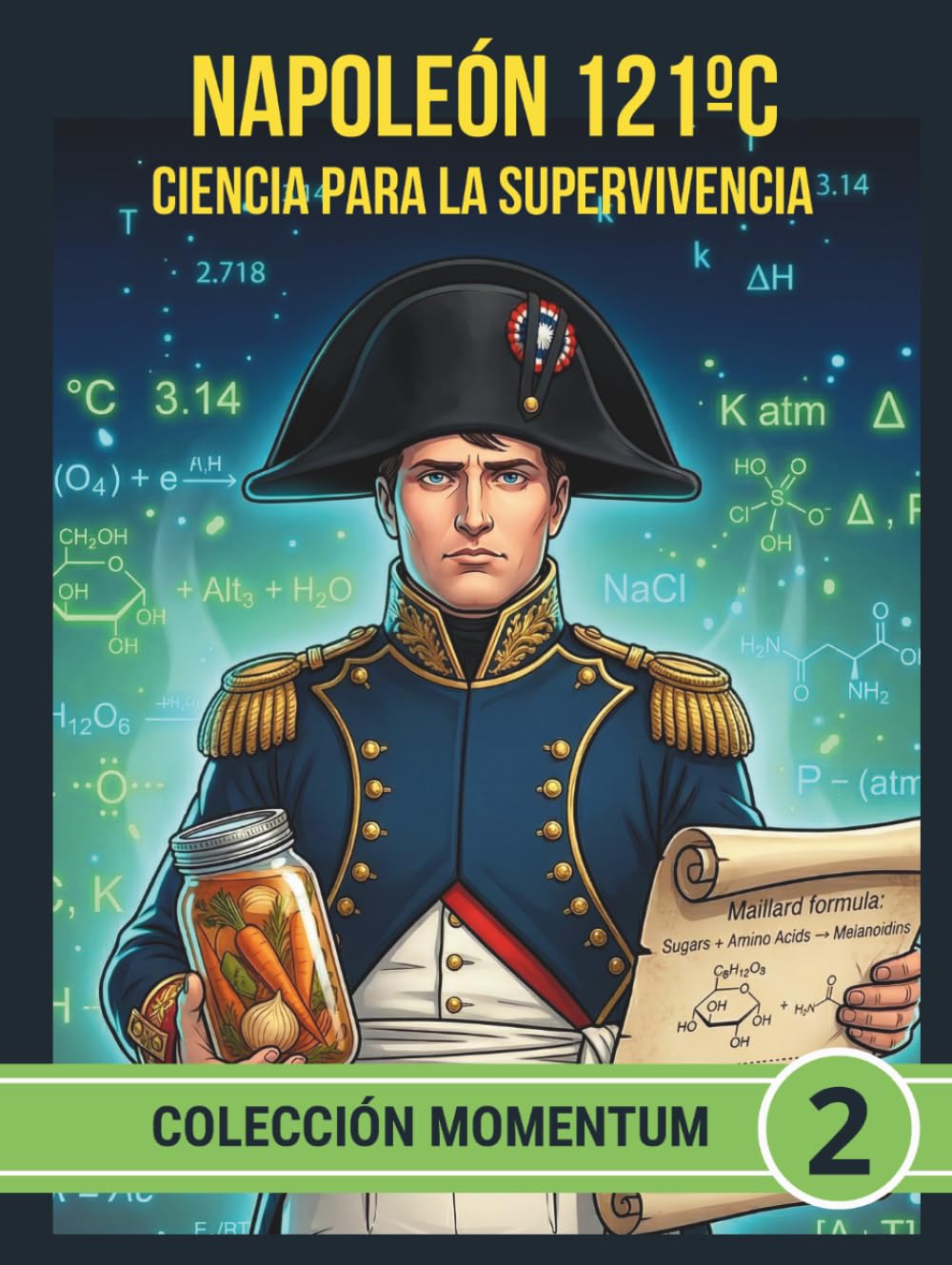 NAPOLEÓN 121ºC CIENCIA PARA LA SUPERVIVENCIA: Del vidrio de Appert a la ración de combate. Biología y Química unidas por la victoria (COLECCIÓN MOMENTUM)
