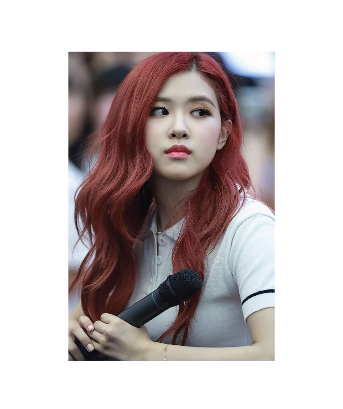 SIGN EVER South Korean Girl Group Music Black Pink Wall Poster Home Girls/Boys Bedroom Living room Pack Of 1 (L x H 12 Inches X 18 Inches 300GSM, Multicolored) JM-08