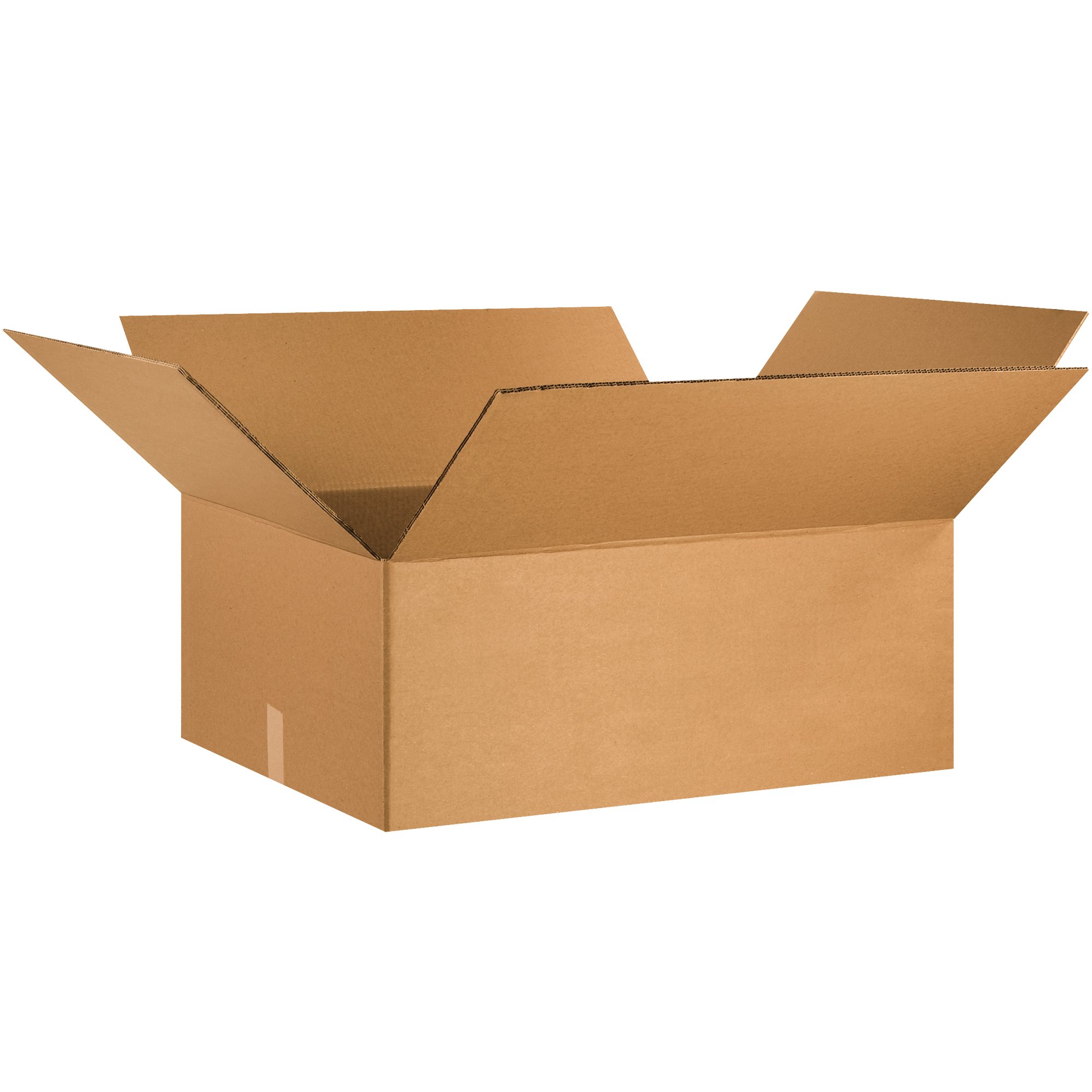 BOX USA 10 sztuk wytrzymałych pudełek z tektury falistej z podwójnymi ściankami, 76 cm dł. x 61 cm szer. x 30,5 cm wys., krata, wysyłka, pakowanie i przenoszenie