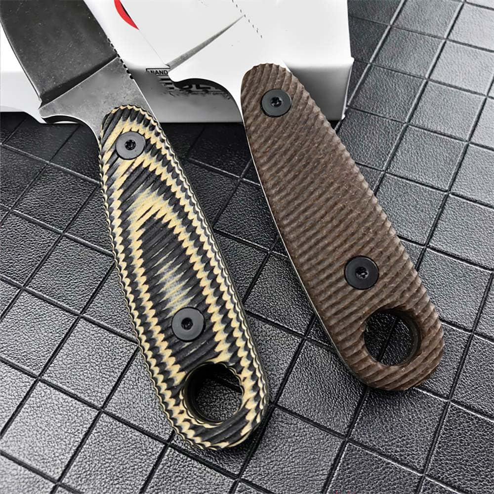 Kleine handliche werkzeug stahl messer scharf rutschfest Robust Abriebfest Tragbare Camping outdoormesser edc Festes Gegen Full Tang messer Jagdmesser Feststehende klinge tanto D2 gürtelmesser Scheide