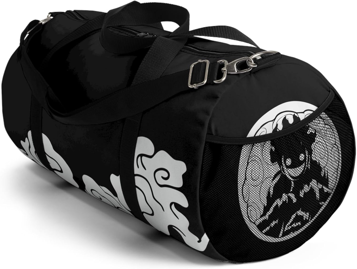 Anime Gym Bag for Women Men - Large Capacity Waterproof Workout Fitness Travel Sports Bags Fashion Street Camping ExpandaCLe Carry On Duffle Bag For Couple (New Gear 5) PTY