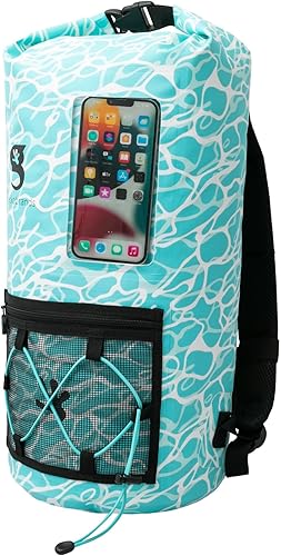 Vista 48 de Geckobrands Hydroner 20L Mochila impermeable Rosado Neón