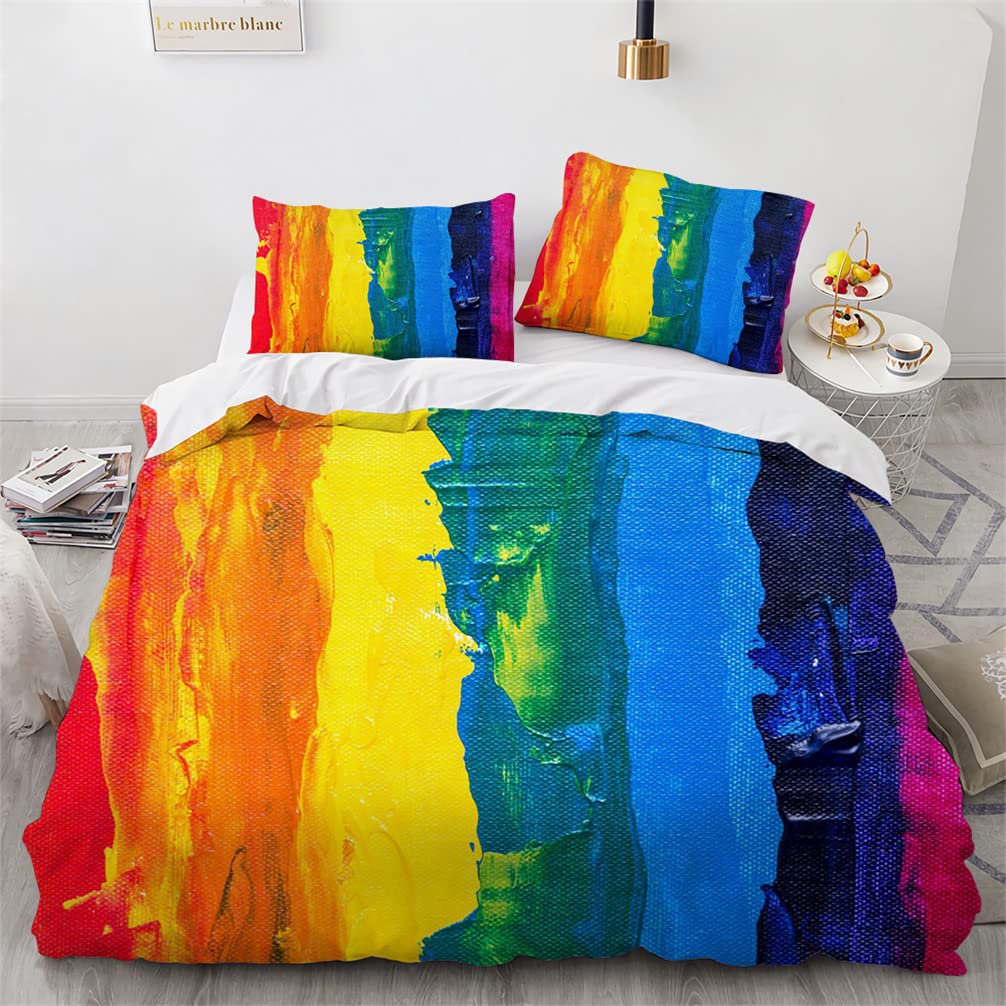 Regenboog dekbedovertrekken bestellen? Koop hier snel