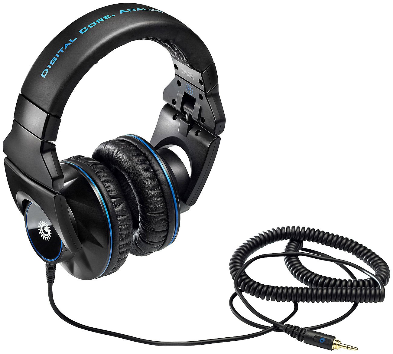 Hercules DJ-Pro M1001 (DJ-Kopfhörer, geschlossen, 50 mm Treiber, faltbar, Transportbeutel)