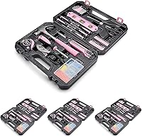 Vista 8 de Yaxa Basics Kit de herramientas domésticas de 142 piezas para reparación del hogar, herramientas manuales con estuche de almacenamiento, 13.39 x