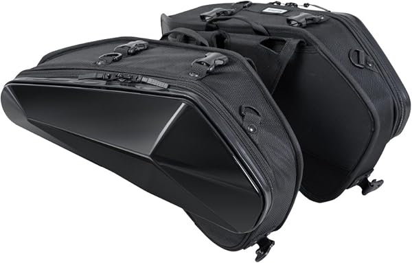 TANAX タナックス モトフィズ バイク用バッグ サイドバッグ カービングシェルケース 2・2SS グロスブラック・エンボスブラック MFK-3000~MFK-3003 - 1