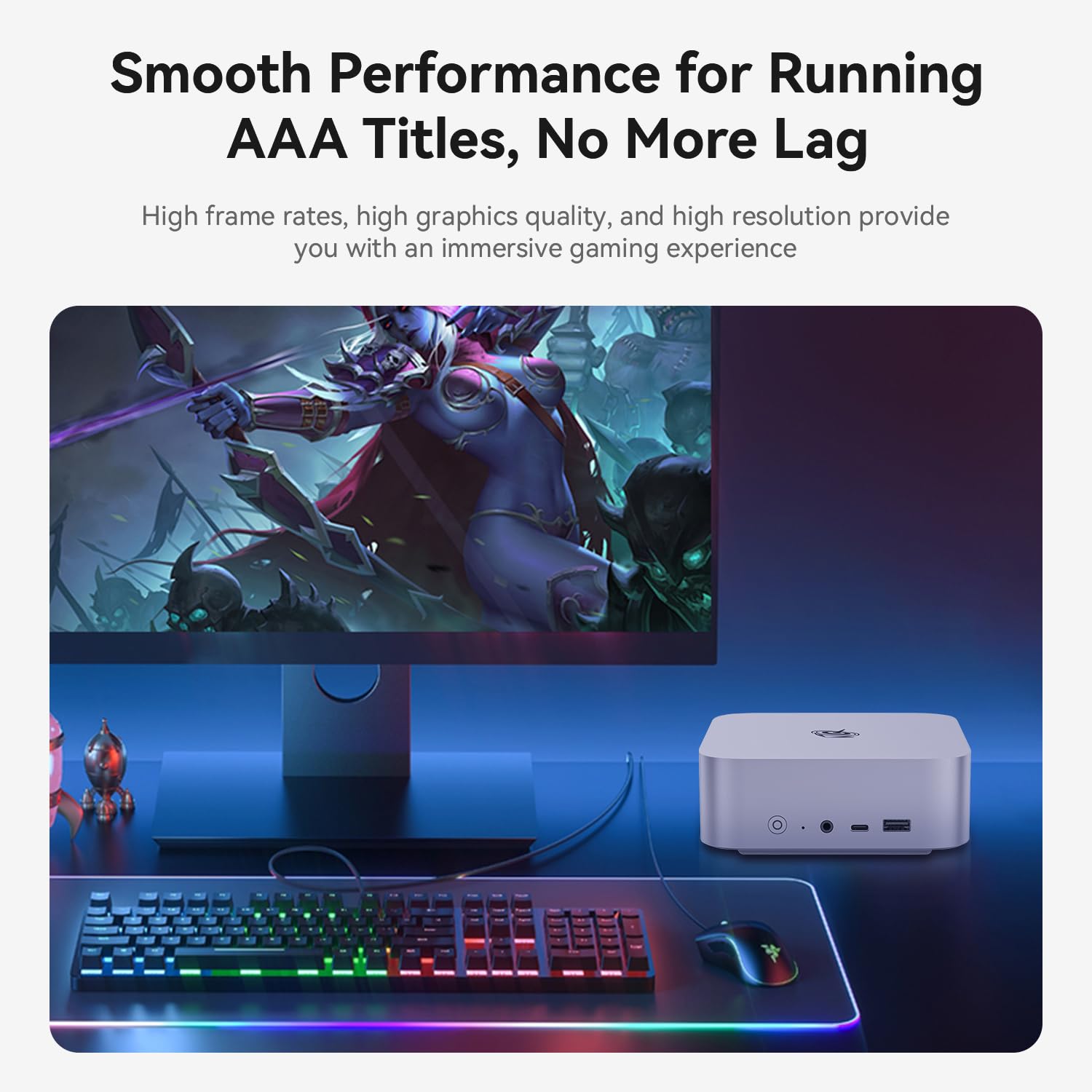 Amazon.com: Beelink SER9 Mini PC W11 Pro, AMD Ryzen 7 H 255