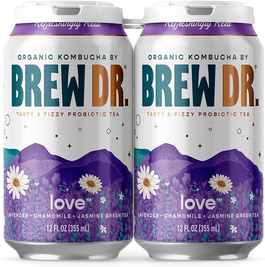 Organic Love Kombucha 4Pk, 12 Fl Oz