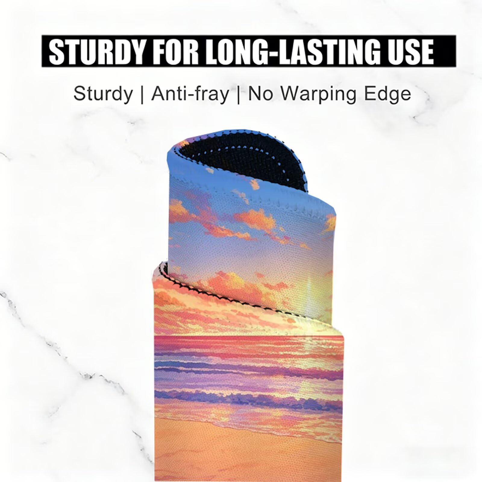 Tappetino Mouse Estate Tappetino Mouse XXL 150x80 cm Mouse Pad Vacanza Sottomano Scrivania Ufficio Grande, Mousepad Gaming Antiscivolo Impermeabile, Tappeto per Accessori Computer, Gamer Regalo W6-873