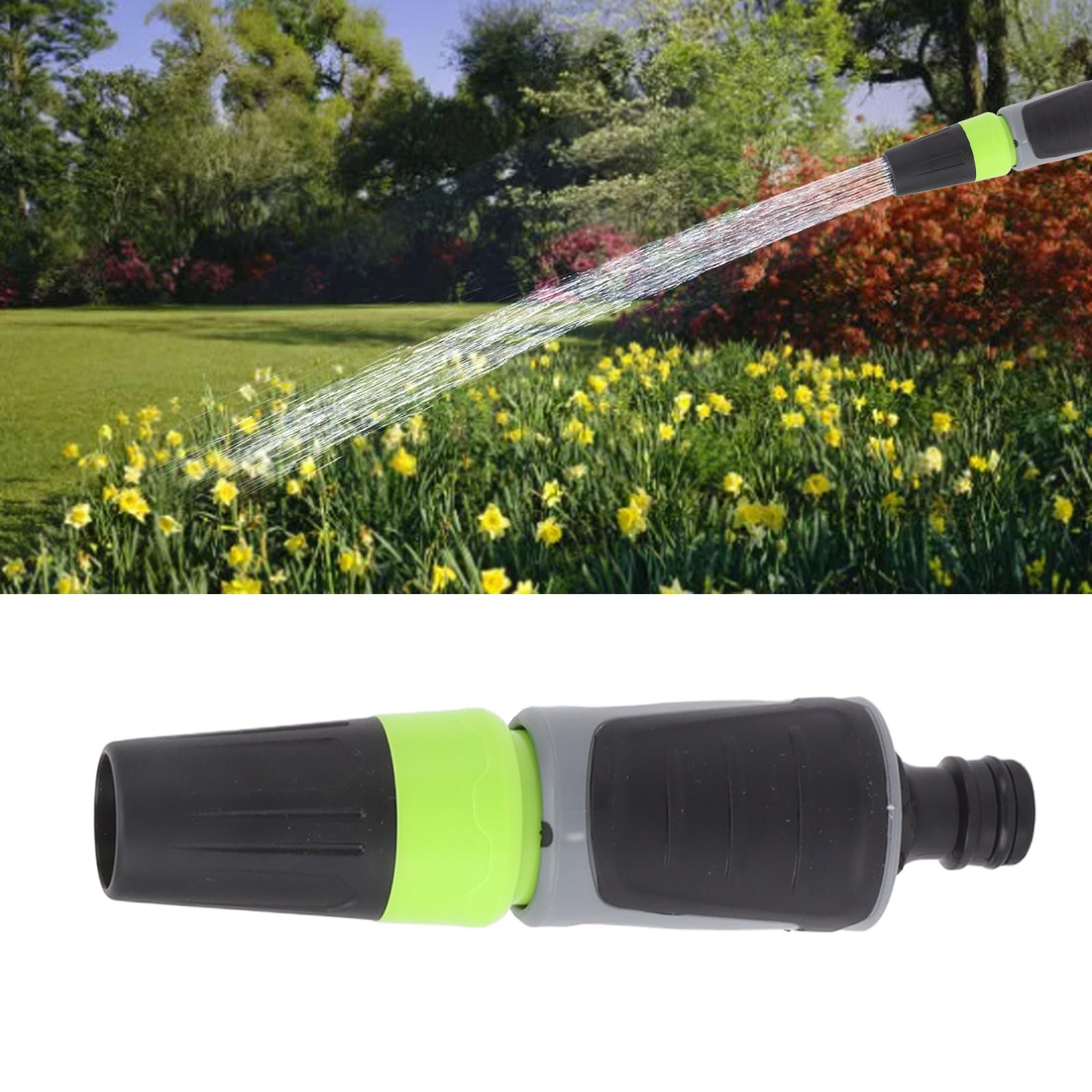 Water Spray Nozzle, High Pressure Water Leakproof Rate Garden Nozzle Sprinkler for Farmland