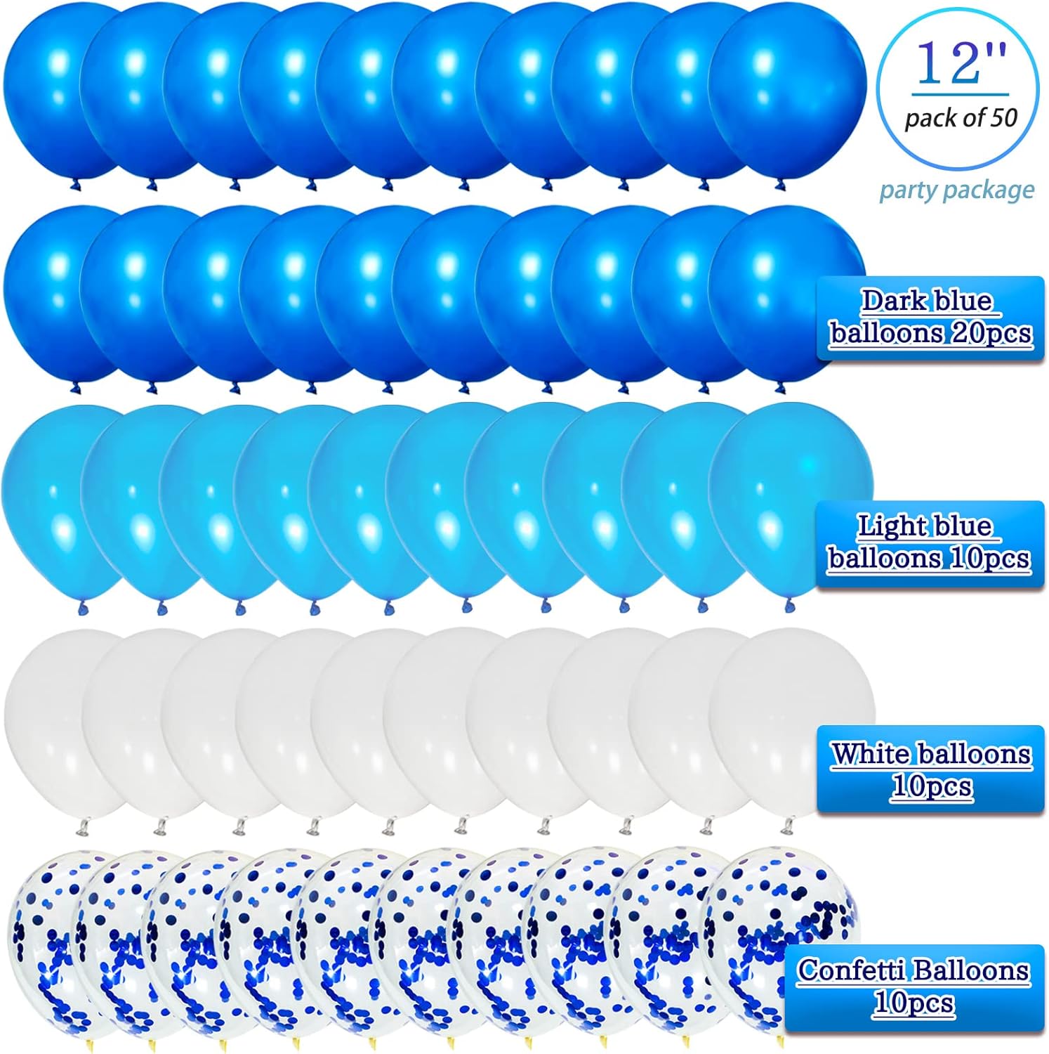 Globos De Agua 50 Unidades | Miles De Fiestas