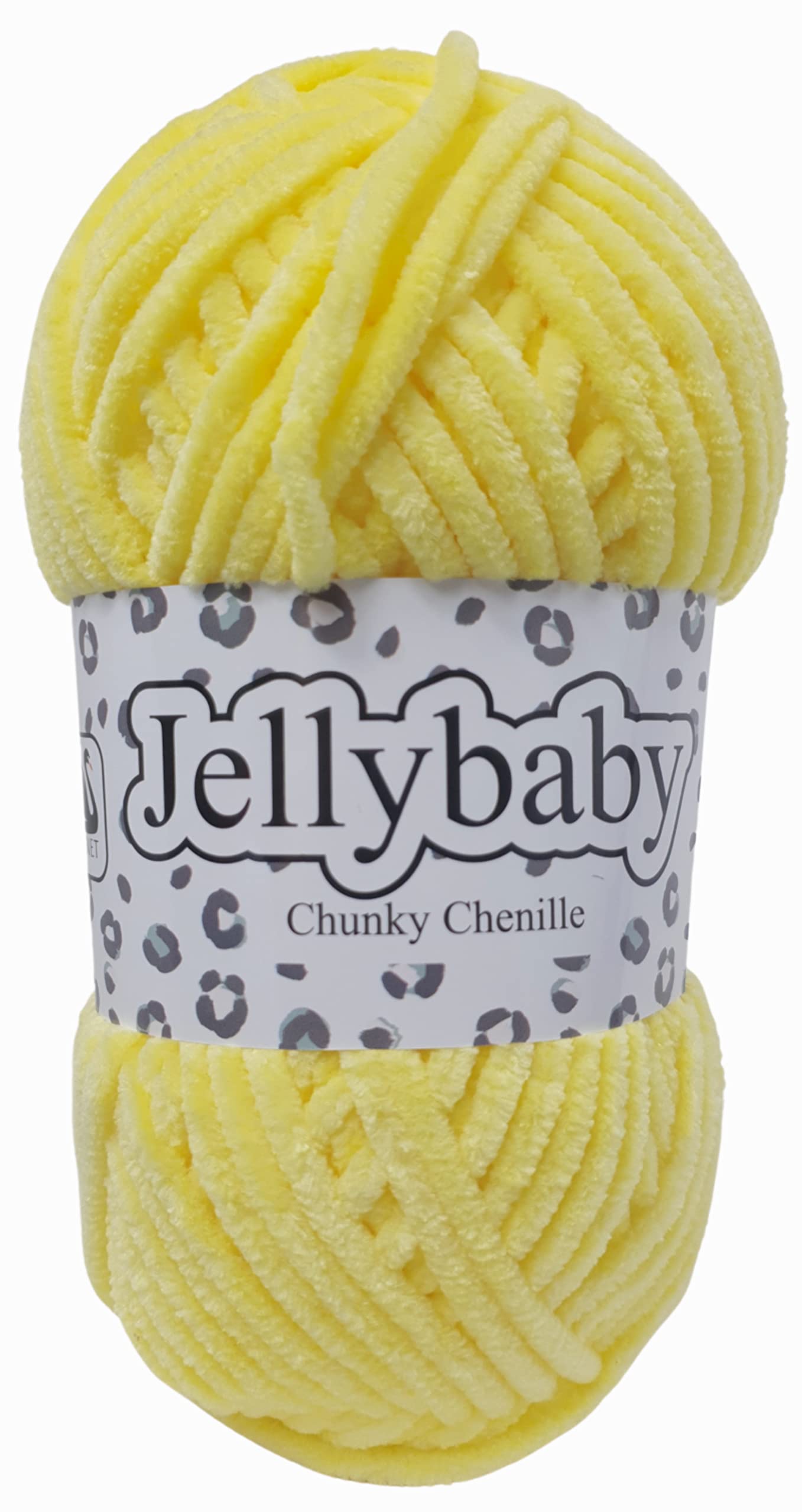 Cygnet Jellybaby Chunky Chenille Knitting Yarn (Dandelion 007) โ image 1